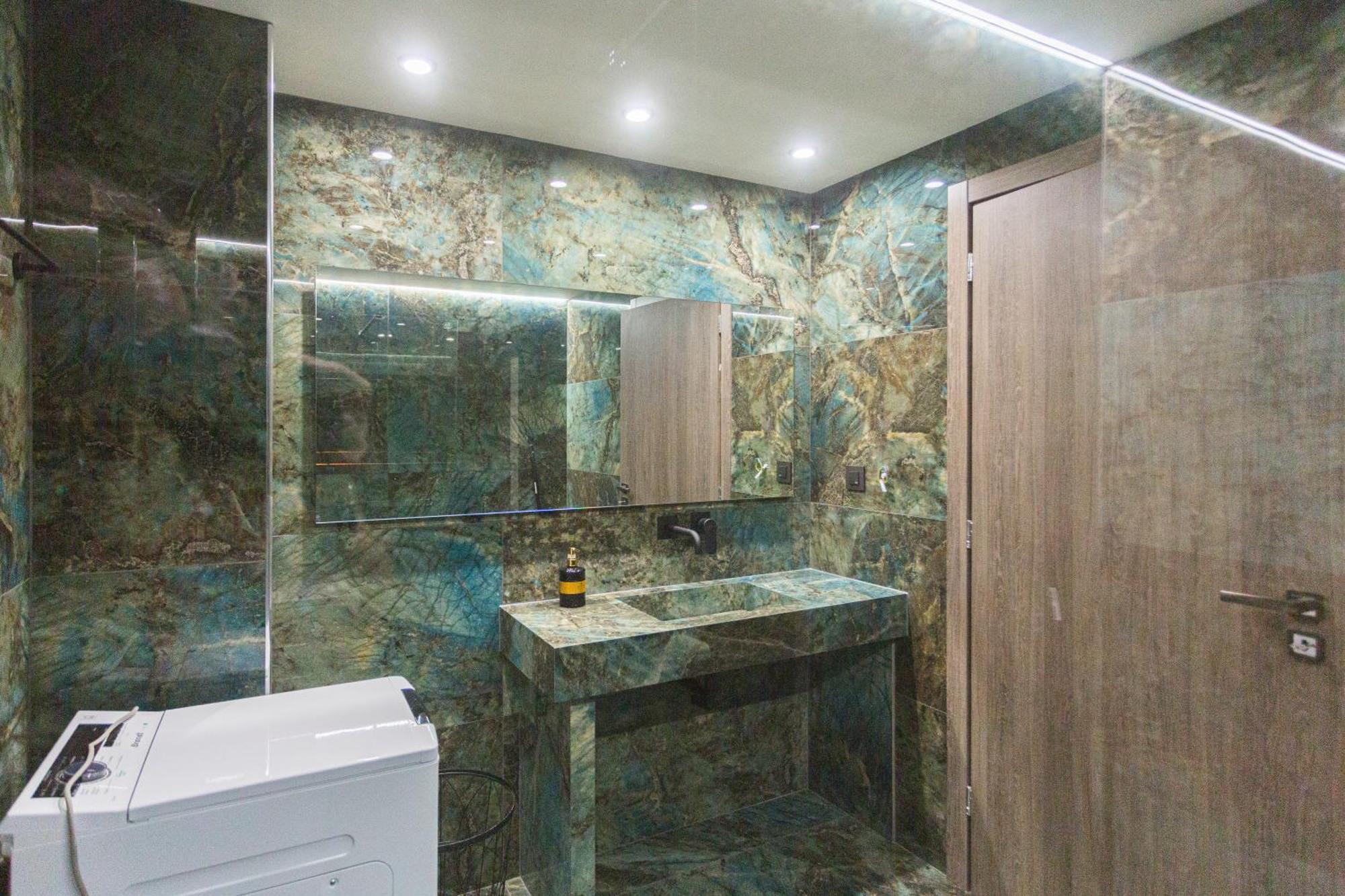 Marina Apartments Kardhamili Bagian luar foto