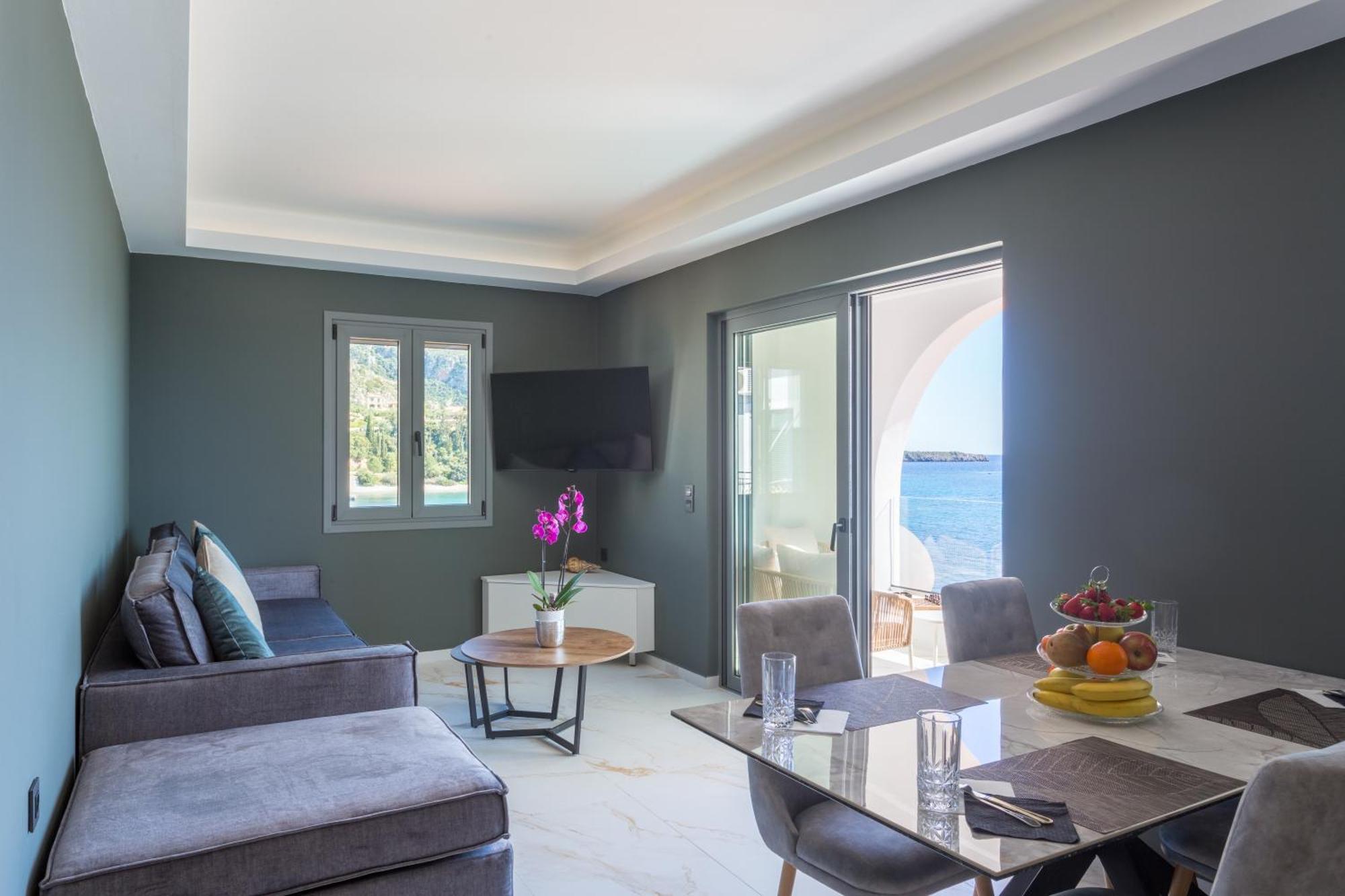 Marina Apartments Kardhamili Bagian luar foto