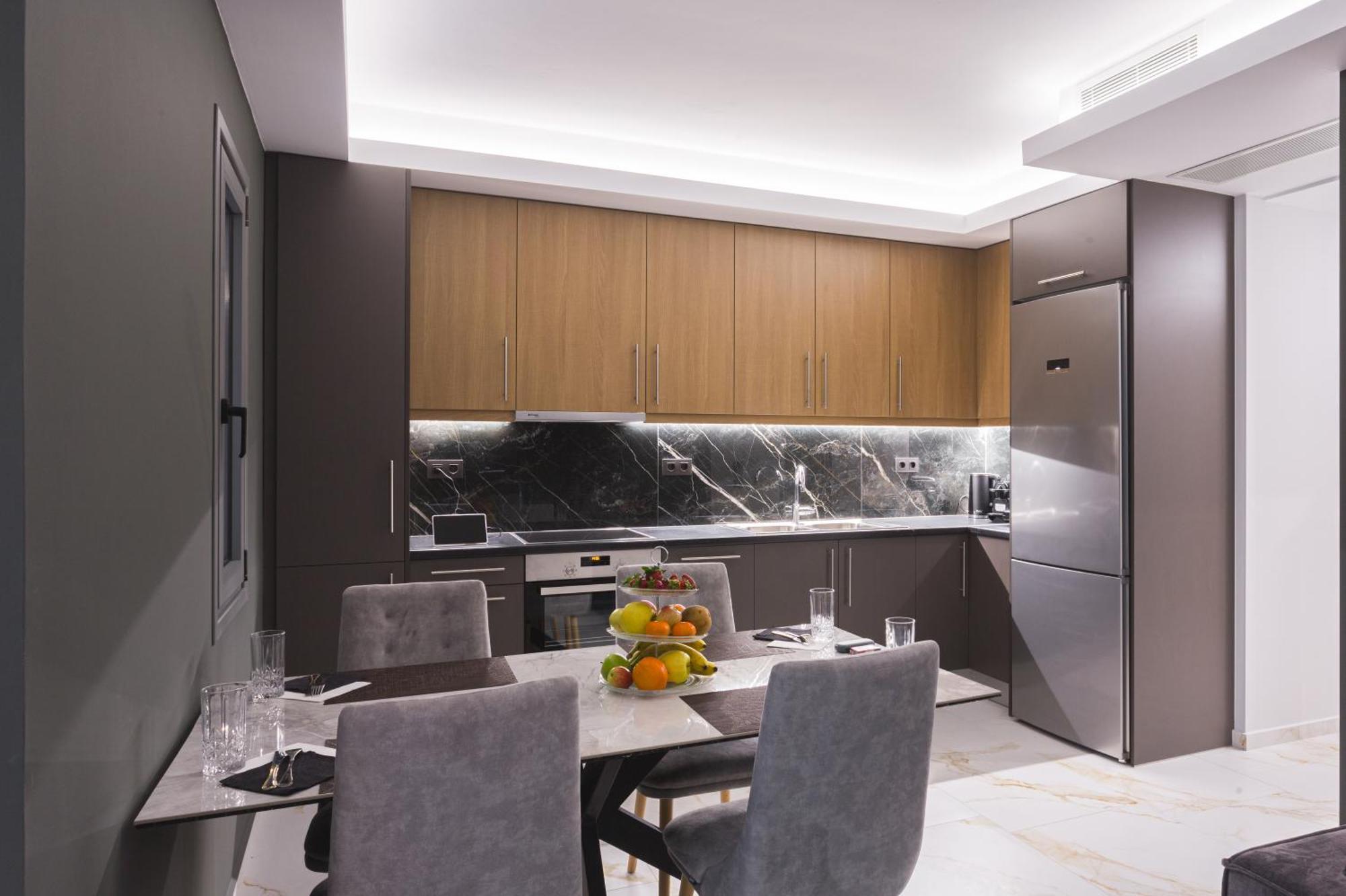 Marina Apartments Kardhamili Bagian luar foto