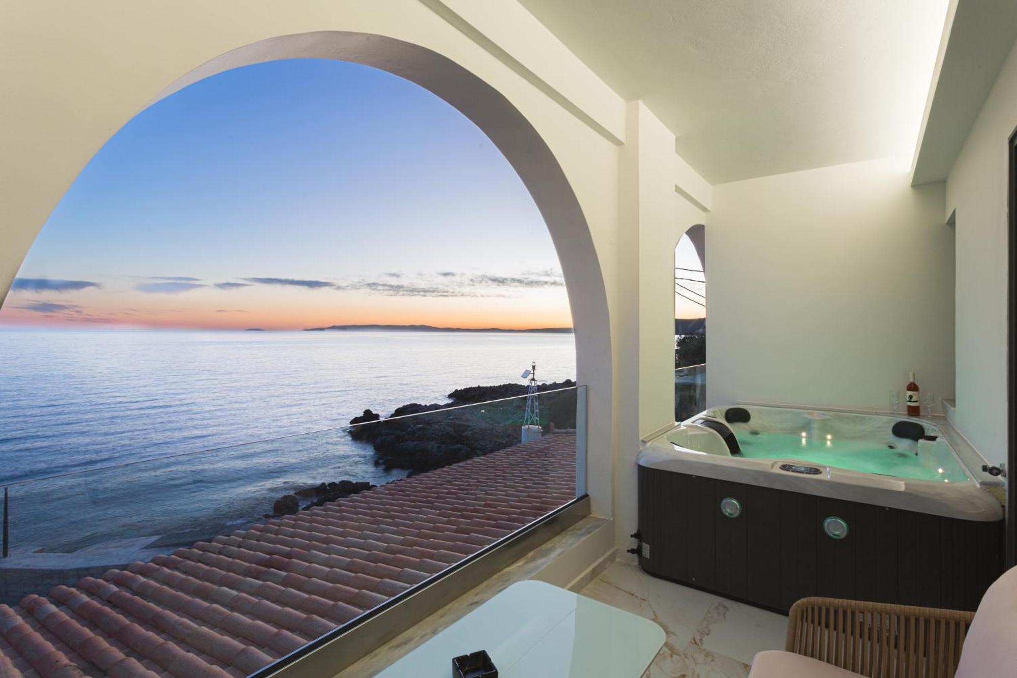 Marina Apartments Kardhamili Bagian luar foto