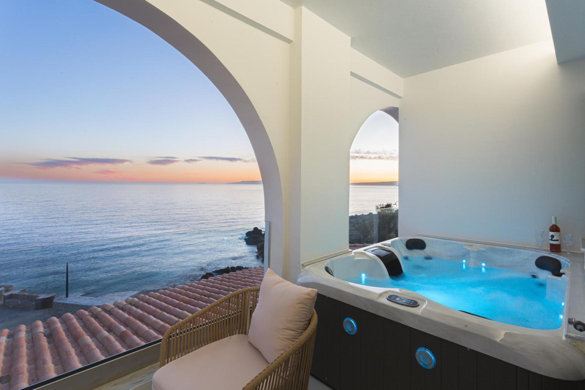 Marina Apartments Kardhamili Bagian luar foto
