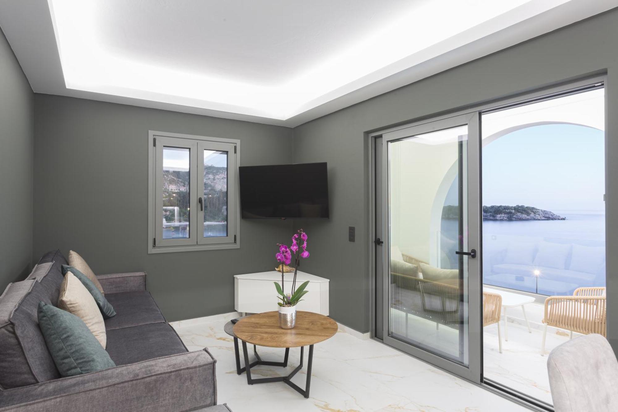 Marina Apartments Kardhamili Bagian luar foto